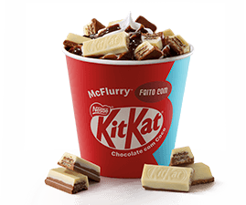 McFlurry KitKat Chocolate com Coco Chocolate