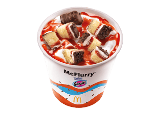 McFlurry Gansito Fresa