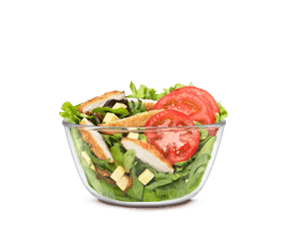 Ensalada gourmet con pollo Crispy