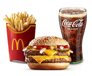 Double Quarter Pounder Cheese® LG