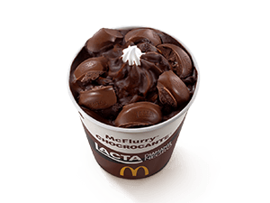 McFlurry Chocrocante com Diamante Negro