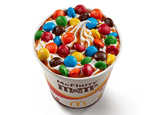 McFlurry M&M's Caramelo