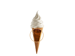 Cono Relleno Dulce de Leche