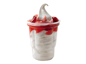 Sundae de Frutilla